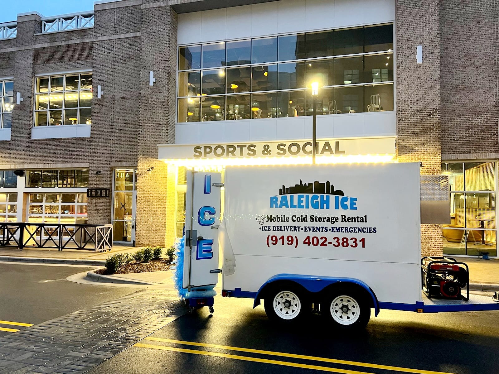 Ice Delivery Service